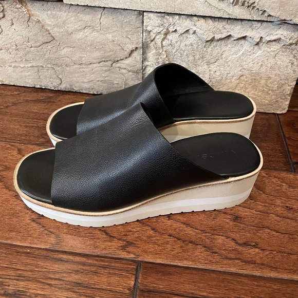 Vince Shoes - Vince Sarria Wedge Platform Sandal Size 6.5